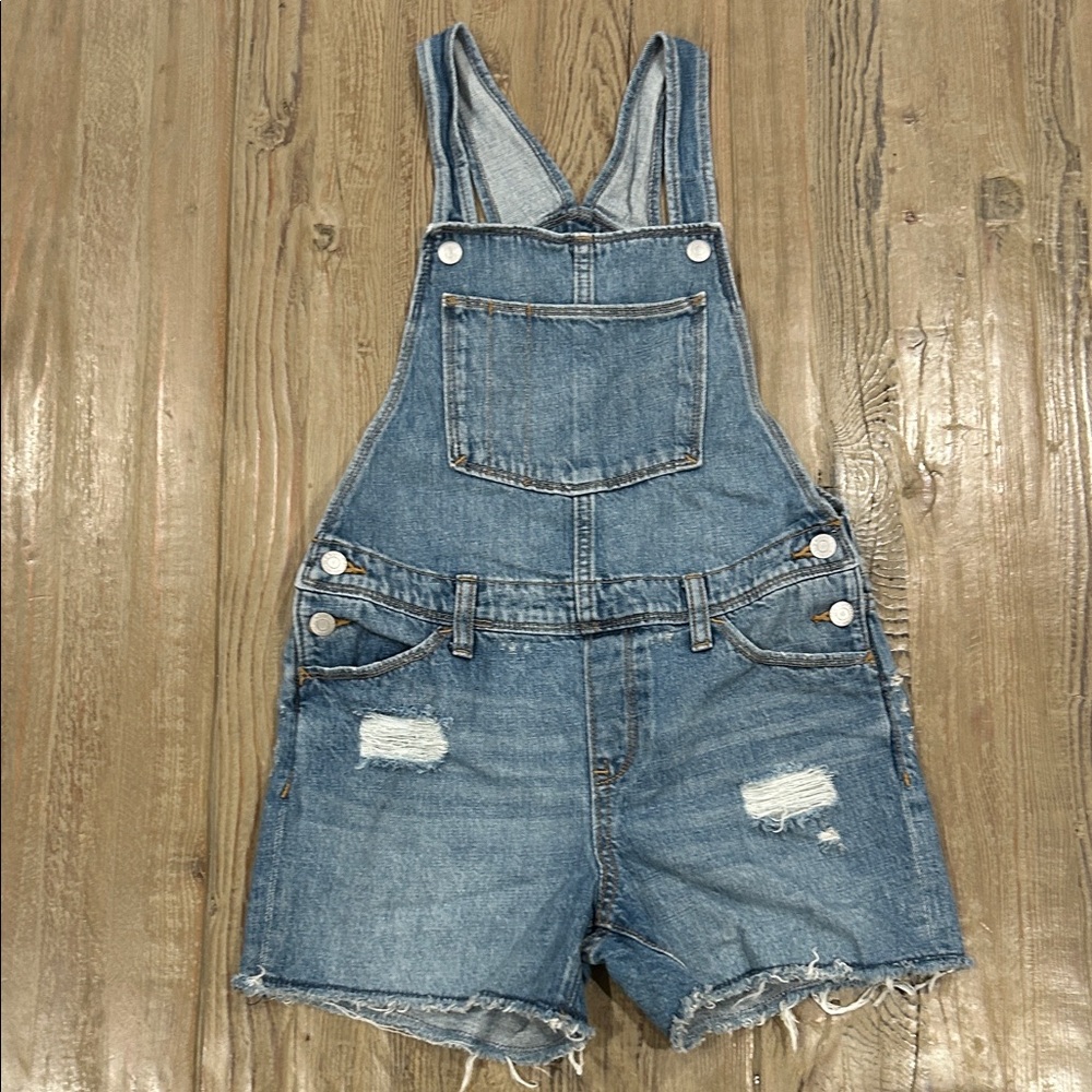 Old Navy Blue Denim Overalls
